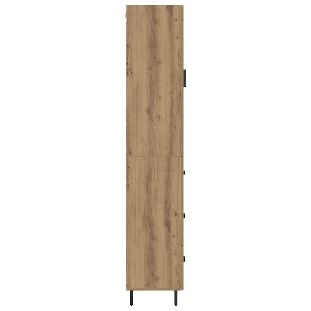 Highboard Artisan Oak 34.5 x 34 x 180 cm Particleboard