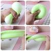 MEIEST 5 PCS Colorful Dumpling Stress Balls Fidget Sensory Toy,Squeeze Dough Ball Stress Relief Hand Toy,Bun with Food Steamer Stretchy Desk Toys