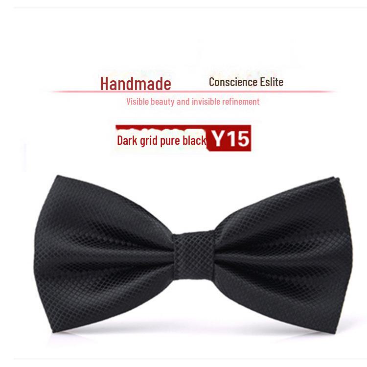 Wine Red Korean Bow Tie for Men - Ideal for Weddings and Best Man Attire