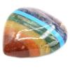 Chakra Gemstone Heart 45-60mm