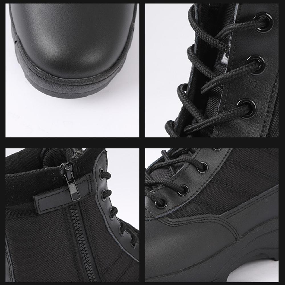Nuovi Stivali Tattici Uomo Stivali Sneakers Forze Speciali Stivali da Combattimento nel Deserto Stivali da Escursionismo all'Aperto Scarpe alla Caviglia Uomo Scarpe di Sicurezza da Lavoro