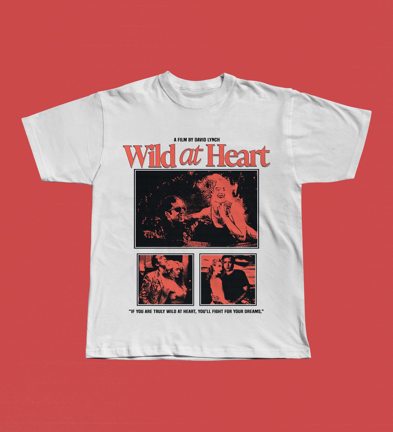 Wild at Heart T-Shirt - David Lynch Cult Film Tee L
