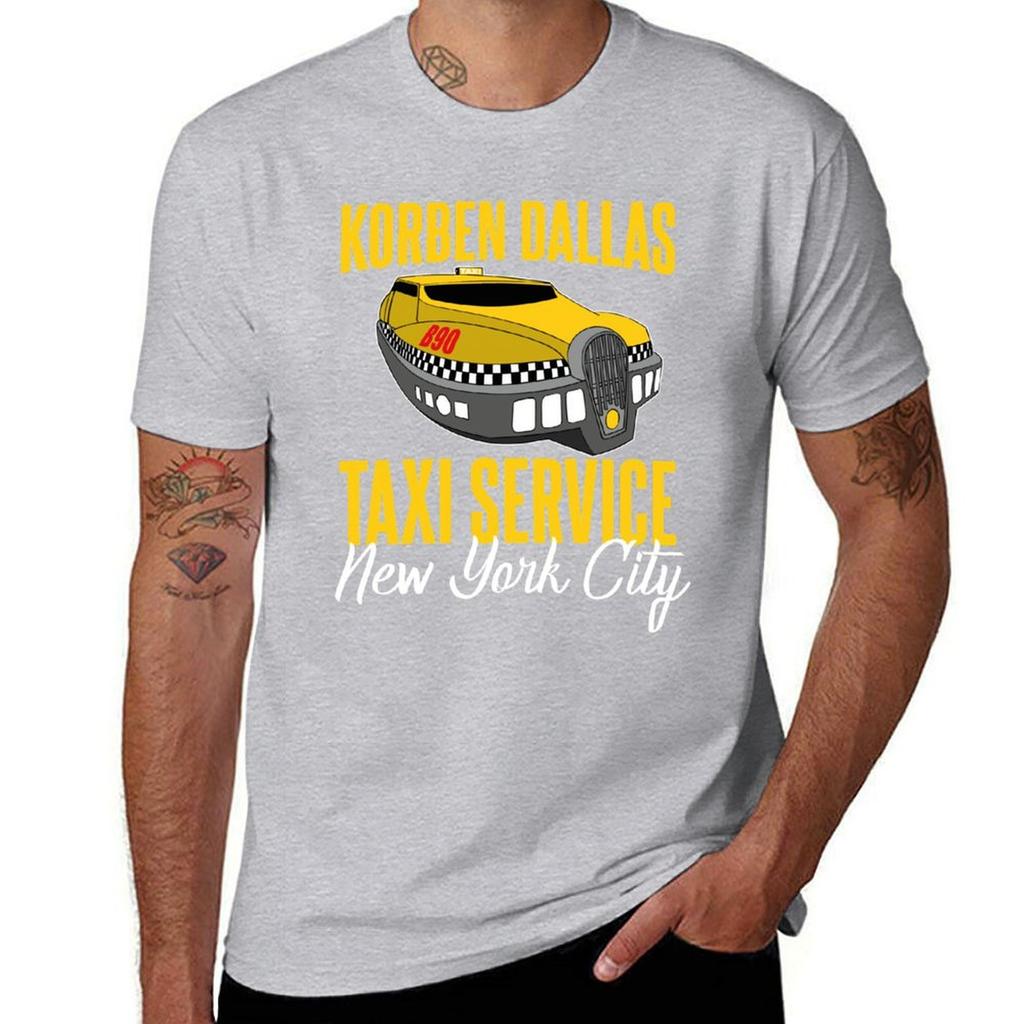 Korben Dallas Taxi Service TShirt Quick Drying Korean Fashion Unisex Graphic T Shirts