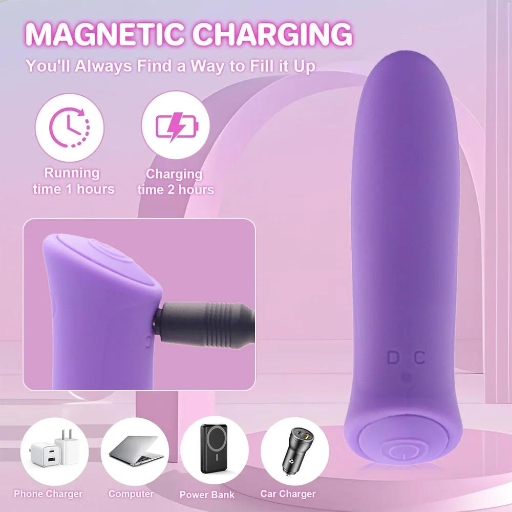 Vibrator Puternic pentru Femei Mini Glonț Punct G Dildo Vagin Clitoris Stimulator Vibratoare Masturbare Jucării Sexuale pentru Adulți Vibrație