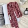 Y2K Long Narrow Scarves Soft Plush Knitted Scarves Fashion Spicy Girl Scarf  Outdoor