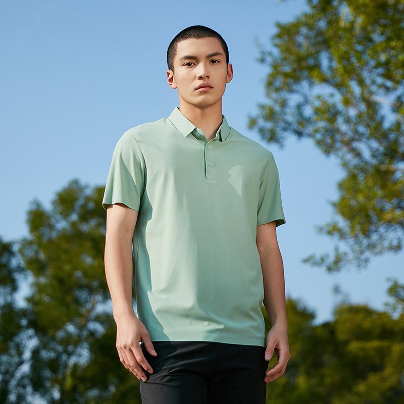 Plus Size 8XL Ice Silk Polo Shirt Short Sleeved Summer Outdoor Ice T-shirt Business Shirt Lapel T-shirt