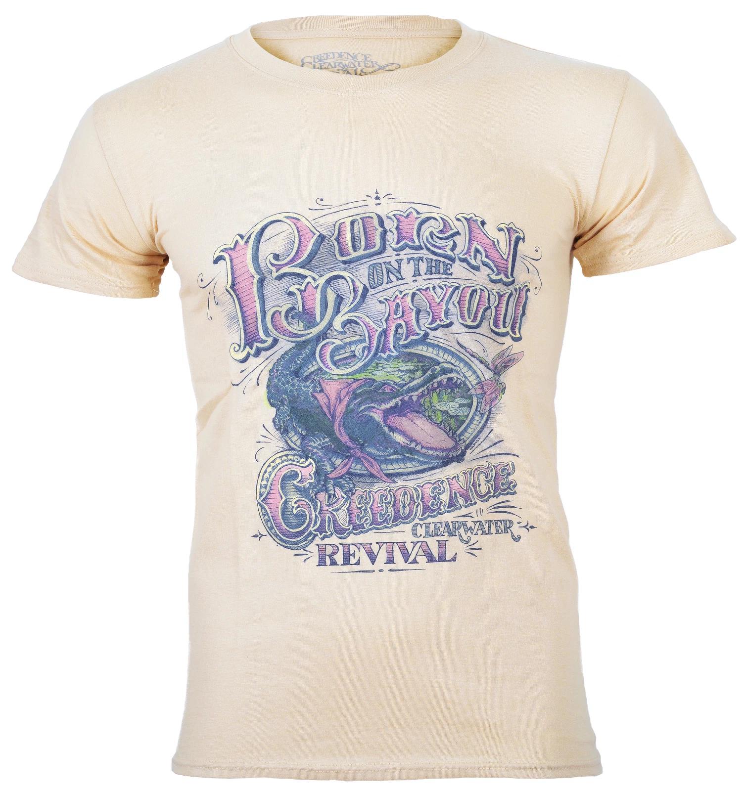 

Official CCR T Shirt Creedence Clearwater Revival Born On The Bayou New S To XXL 2XL