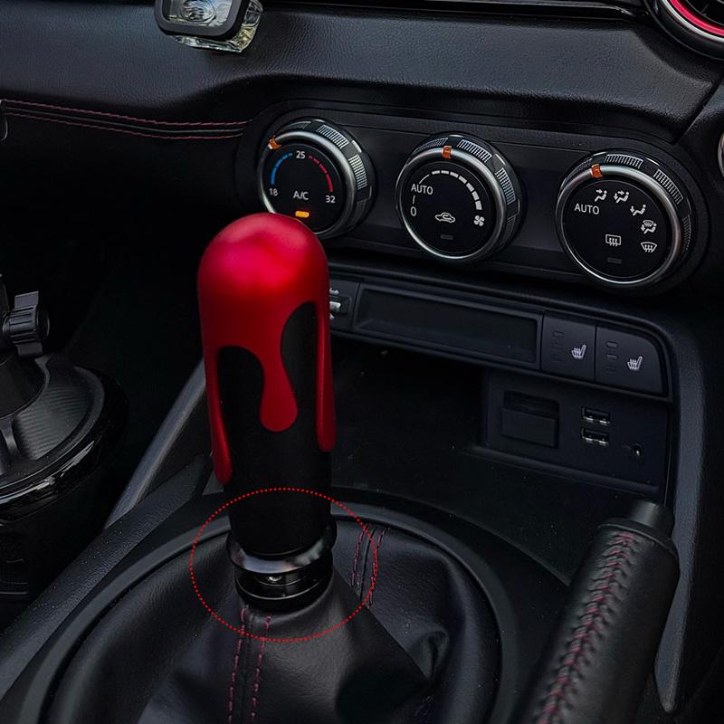 Car Universal Shift Knob Stopper Shifting Head Limiter Fixed Base Gear Head Buckle Aluminum Car Gear Knob Limiter