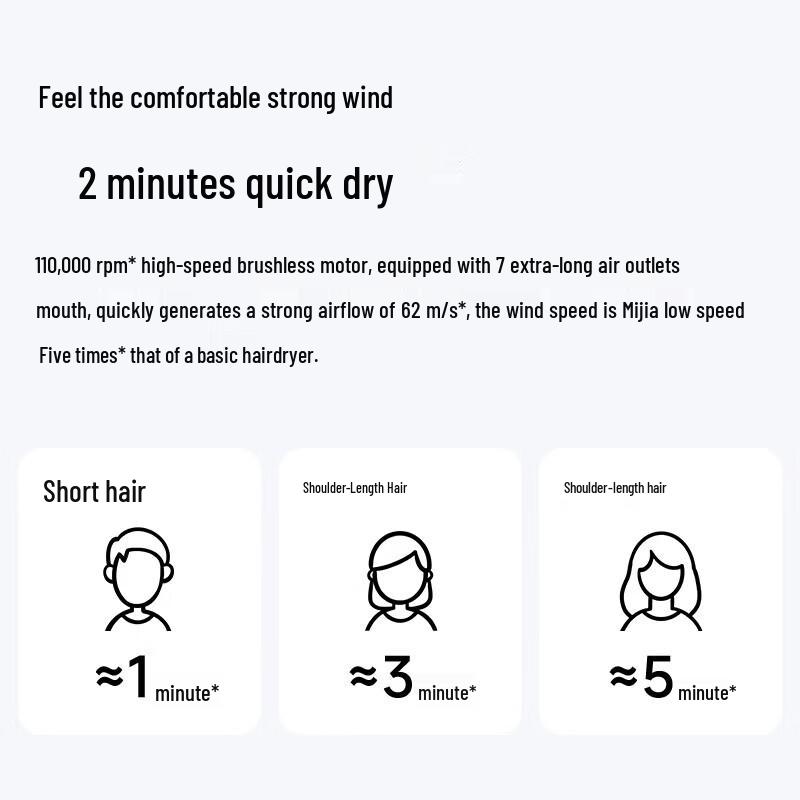 Xiaomi H501 High-Speed Ionic Hair Dryer