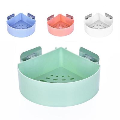 Storage Rack Triangular Shower Caddy Shelf Bathroom Wall Corner Rack Storage Organizer Holder
