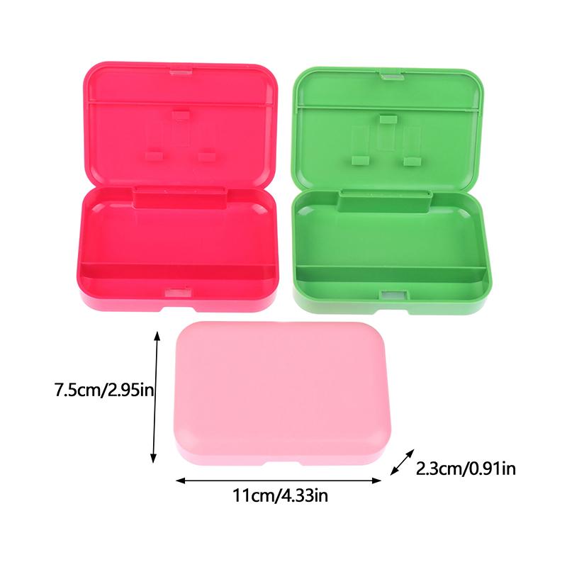 Portable 110Mm*75Mm Plastic Cigarette Case  Box Herb Storage Outdoor  Tools Boxes Cool Gadget For Men