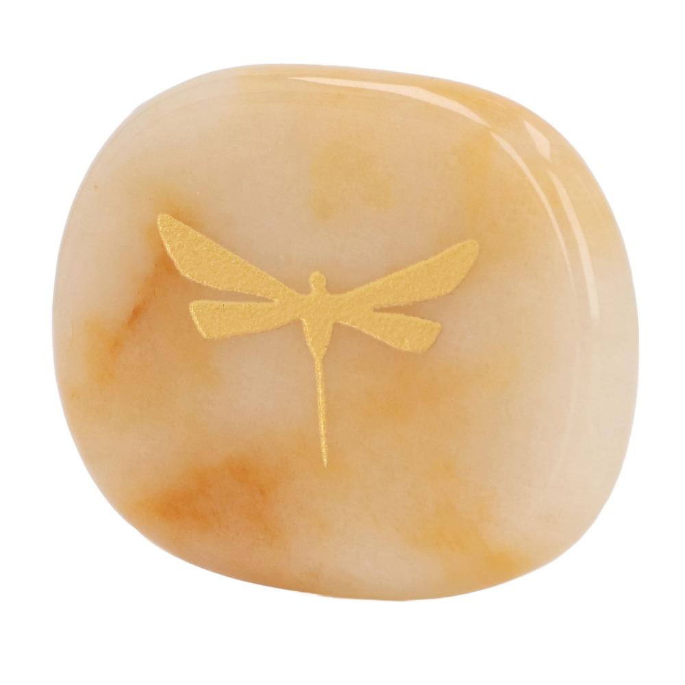Lightweight Palm Stone Smooth Flat Surface Balance Stone Hand Flatterer Massage Stone Home Office