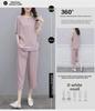 2023 Plus Size Korean Summer Two-Piece Set: Loose Fit & Casual Wide-Leg Pants for Women