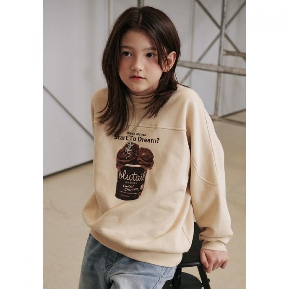 Bluetail Beige Sweatshirt Aaa2ts04bg