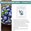 FoodaHolic Nature Skin Mask Blueberry 23ml X 10 Sheets - Anti-Oxidant & Revitalizing Facial Sheet Mask Pack for Firm Skin (10 Sheets)