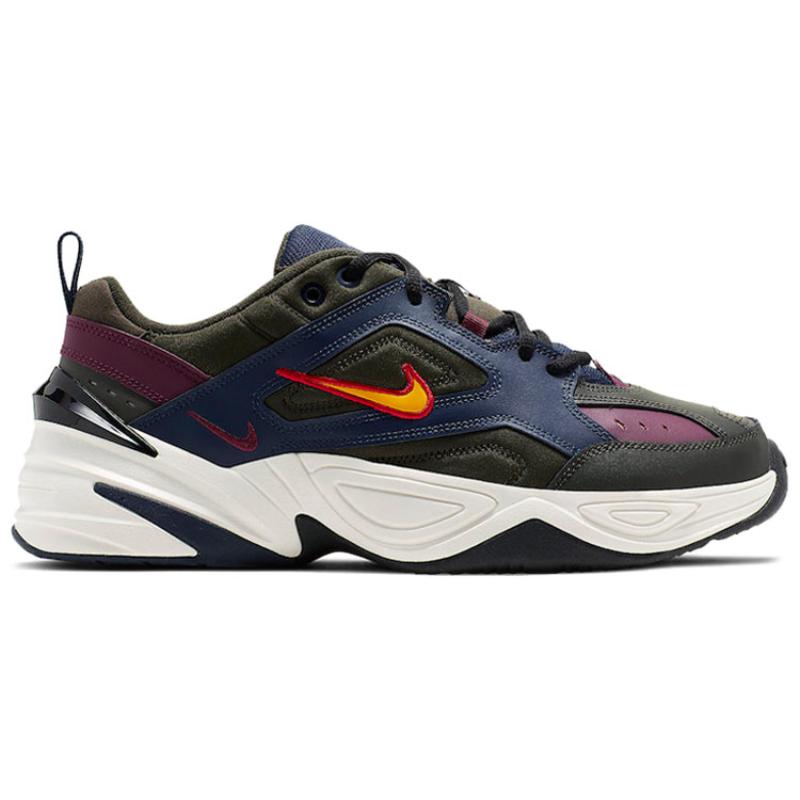 Nike M2K Tekno Midnight Navy Bordeaux Chunky Sneakers AV4789-401