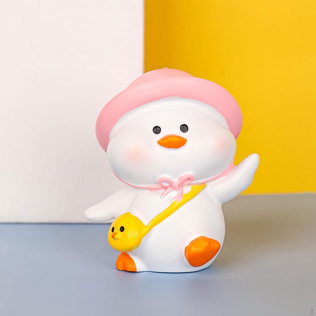 Adorable Duck Figurine for Home Decor Or Gift Giving