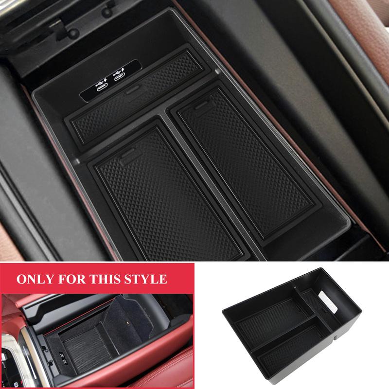 Central Armrest Storage Box Holder for BMW X5 G05 X6 G06 X7 G07 2019 - 2025 ABS Car Accessories Interior