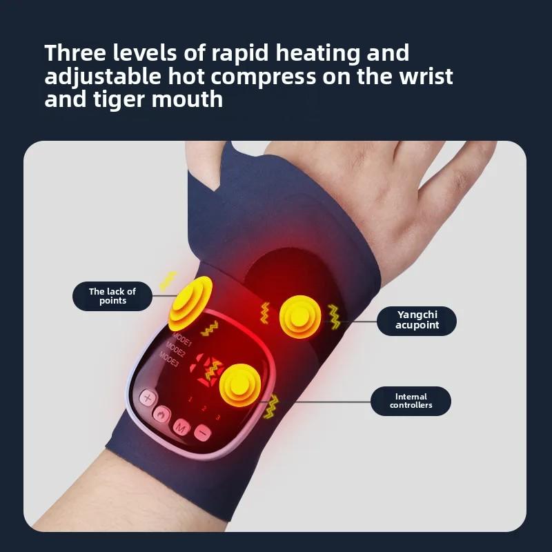 Verstellbare Elektro-Muskel-Handgelenksmanschette – Gezielte Massage & Sehnenunterstützung für Handbeweglichkeit, Erholung & Gelenkstabilität