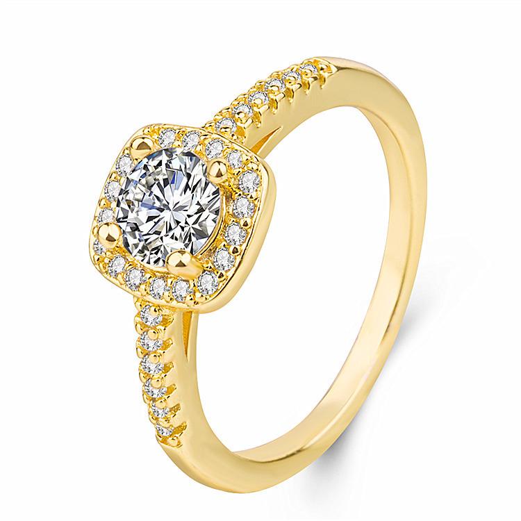 Women's Light Luxury Full Diamond Open Ring - Pang Donglai Sugar Ring Design