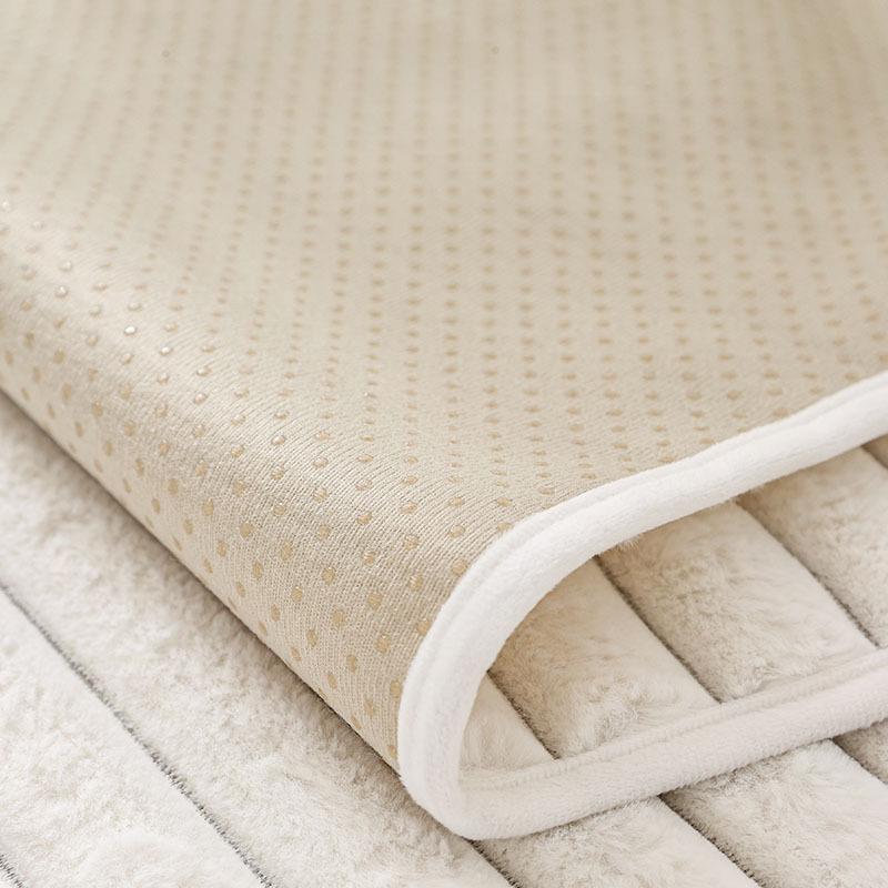 Winter Luxury Rabbit Plush Sofa Cushion - Non-slip, Thickened Cover in Simple French Style