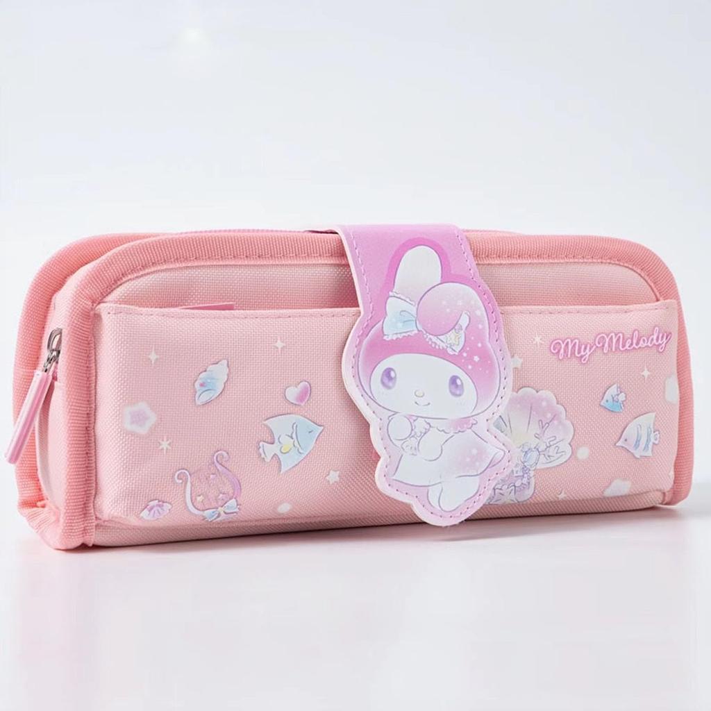 LYLIDIA My Melody Stift Bleistift Bleistift My Melody Stift Große Kapazität Aufbewahrung Make-up My Melody Schreibwaren Aufbewahrung Für Grundschule Mittelschule