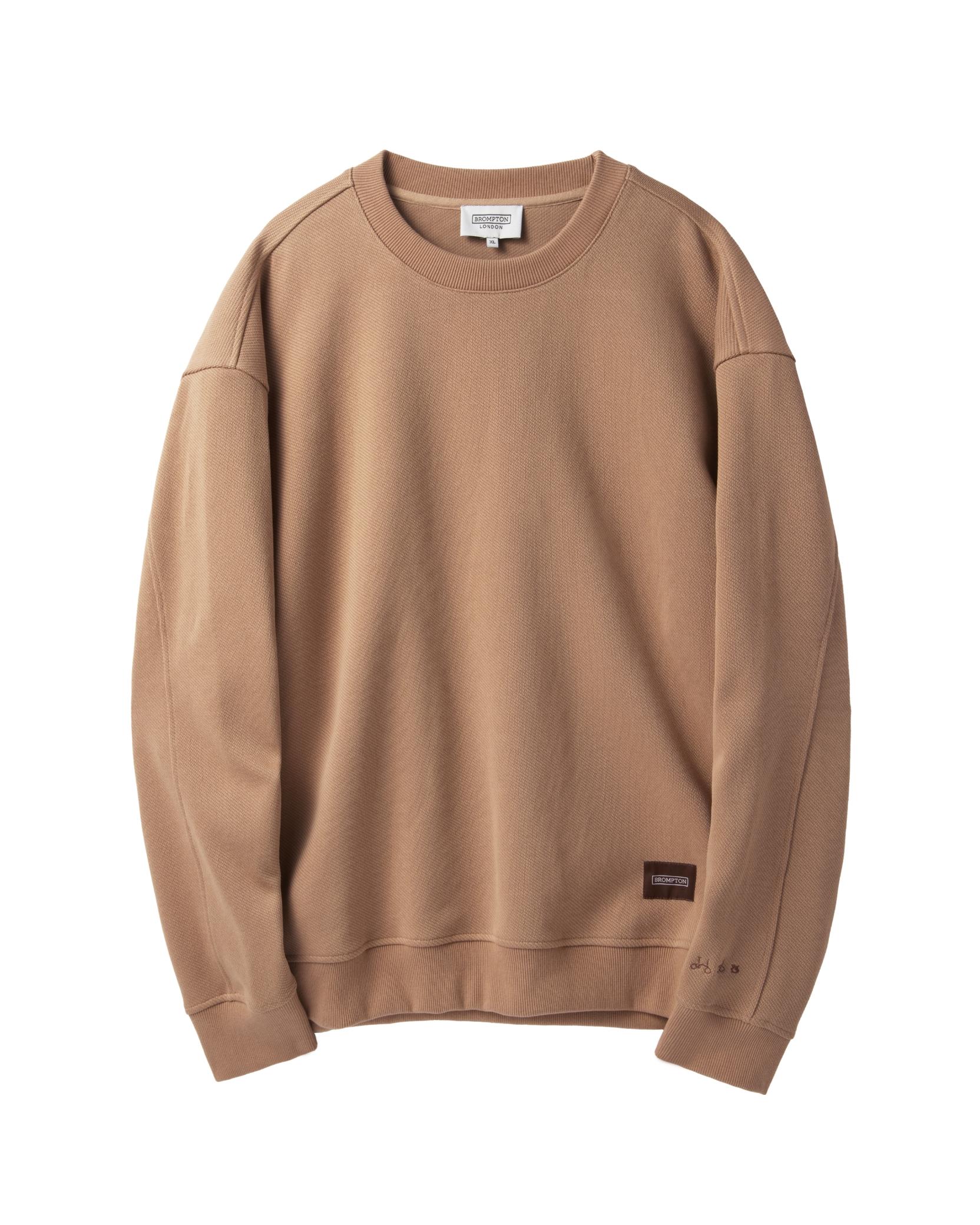 Brompton London Jacquard Sweatshirt - London Birch (P241Usw405) London Birch/105