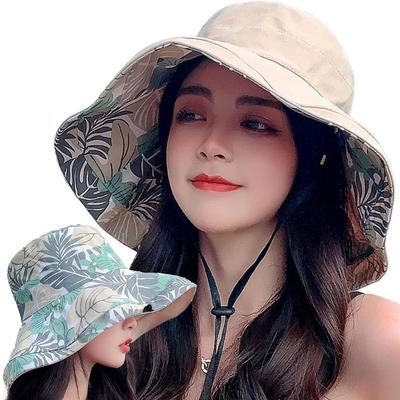 Sun UV Reversible Sun Summer Wide Small Face Hat01 [saliwind] Women's Hat, Protection, Protection, Hat, Hat, Hat, Drawstring, Cotton, Brim, Effect,
