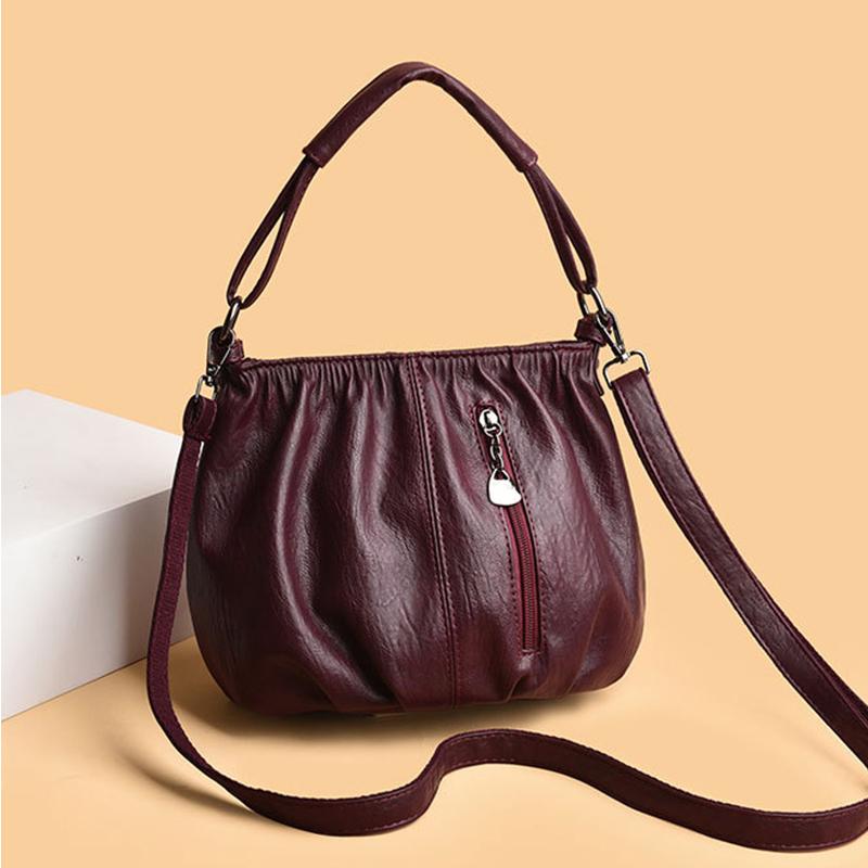 

New European and American Fashi Retro Bag Women s Handbag Shoulder Bag Multi layer Large Capacity Crossbody Bag