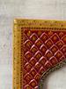 Hand-Painted Wooden Jharokha Frame: Indian Wall Decor