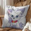 Beautiful Cat Cute Meme Boykisser Pillow Case Sofa Living Room Bedroom Headboard Backrest Cushion Square Cushion Nap Time