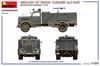 MiniArt German Army Personnel Carrier Truck Normal Wheel Arch Type Plastic Model Kit MA35453 1/35 WW.II 3-ton 3.6-36S
