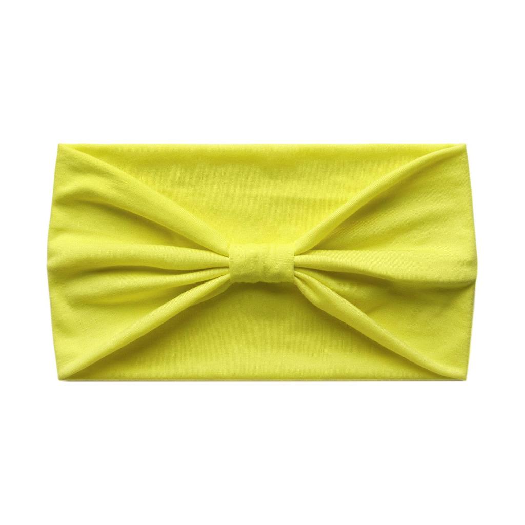 Stretchy Solid Color Sports Headband - Sweat-Absorbing Yoga & Running Hairband