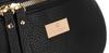 Elegant women's waist bag made of eco-leather - Peterson