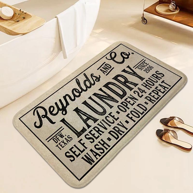 Carpet Laundry Room Outdoor Entrance Doormat House Entrance Mat Anti Slip Home Decorations Hallway Sleeping Room Rugs