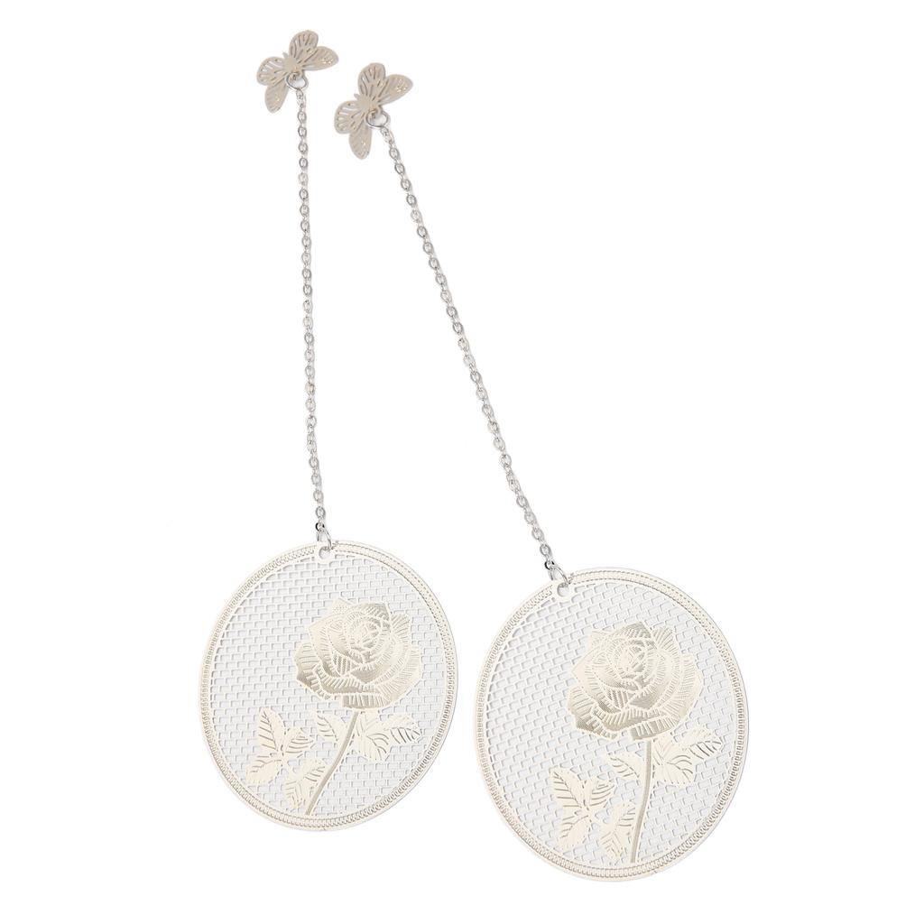 2pcs Leaf Vein Bookmark Vintage Metal Bookmark Delicate Hollow Bookmark for Readers Writers Students Teachers