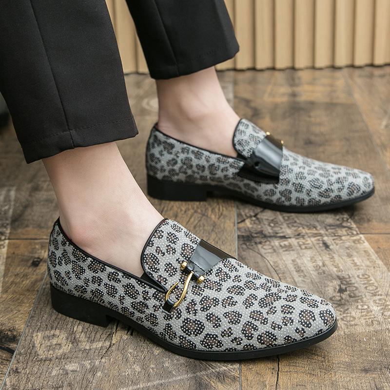 

New Doudou shoes British style leather shoes business casual men s low-top one-pedal overfoot leather shoes men 2025 38