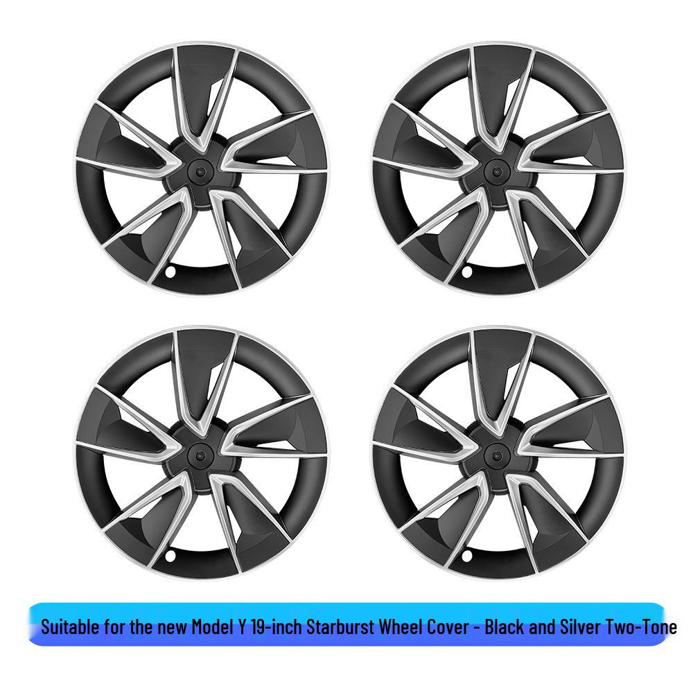 Tesla Model Y Refresh Cyclone 19" Wheel Cover - Full Protection