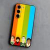 America TV The Big B-Bang Theory Phone Case For Samsung S25 S24 FE S23 S22 S21 Plus S20 Ultra Note20Ultra Black Soft Shell