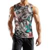 Men's Athleisure Independence Day Printed Sleeveless Vest