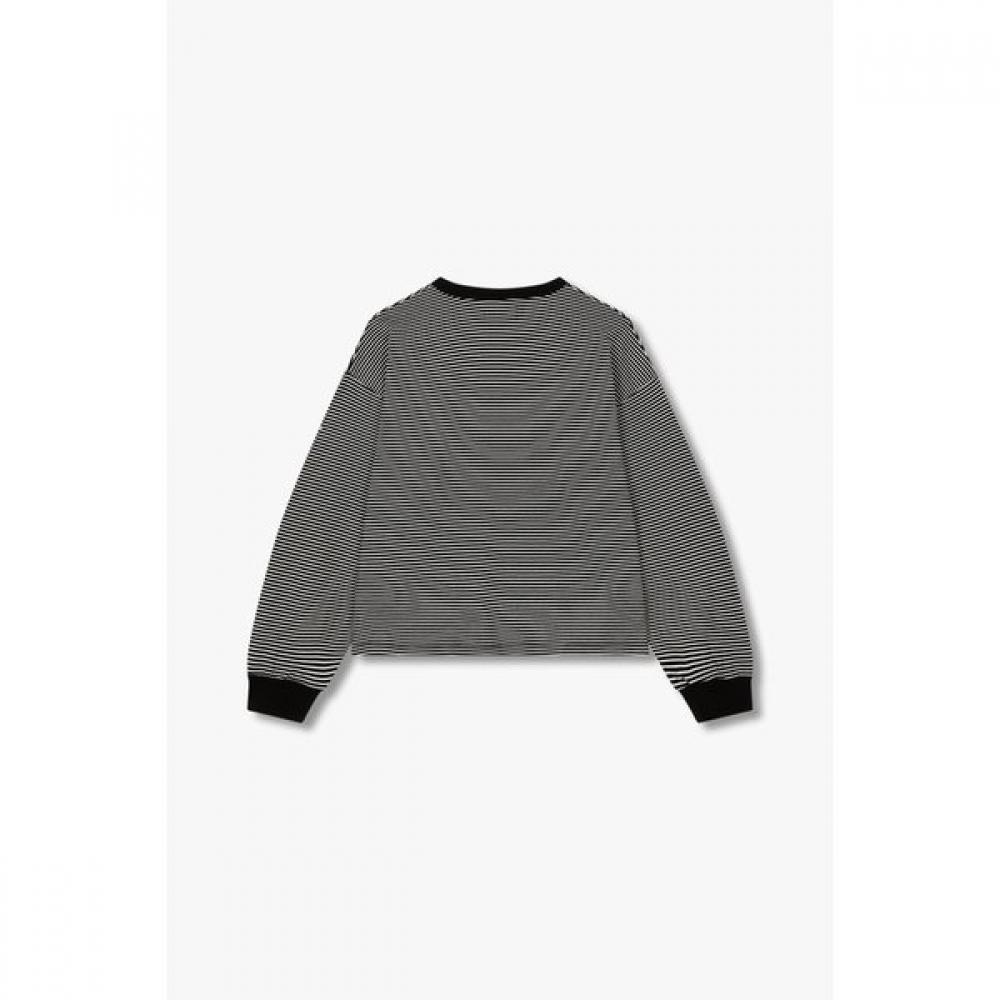 STudio Tomboy STripe Crop T shirT  9175122973 