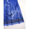 Women Casual Midi Dress Notched Neck Floral Print Sleeveless Clothing