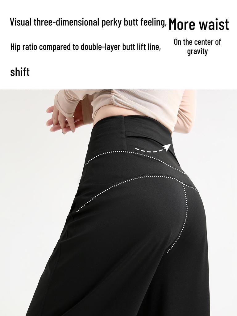 Tall Women's Wide-Leg Flowy Yoga Pants - Slimming, Casual, Fitness & Running