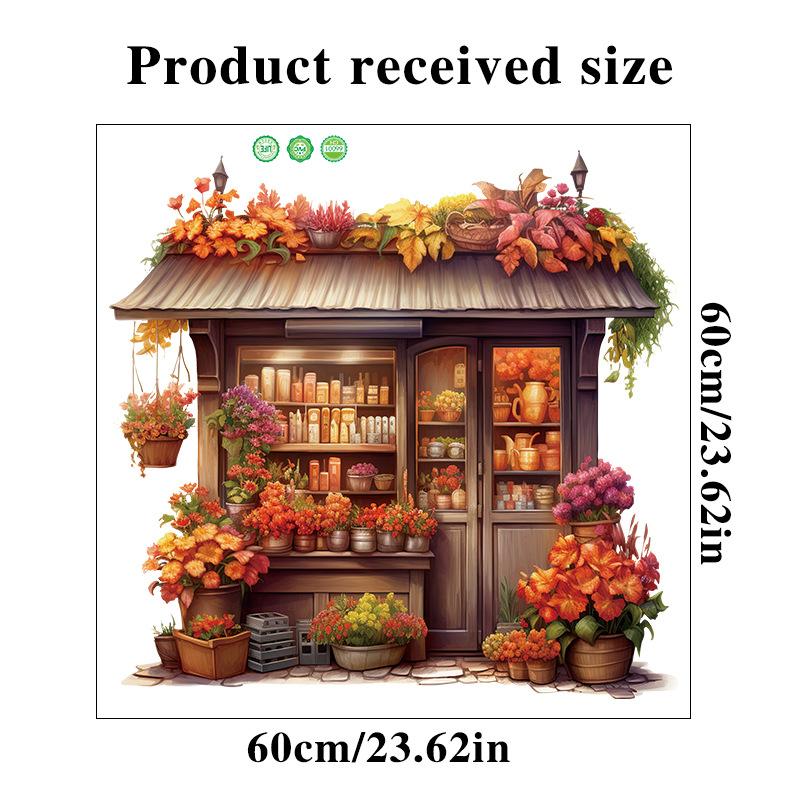 Selbstklebender Wandsticker für Wohnzimmer Schlafzimmer Flur Eingang Hintergrund Heimdeko Abnehmbares Wandtattoo