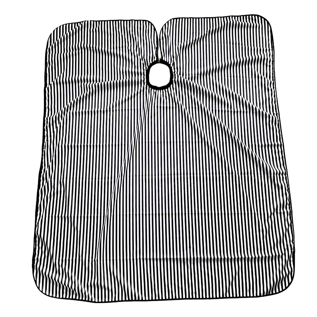   Stripe Hairdressing Gown Hair Cutting/Barbers Cape