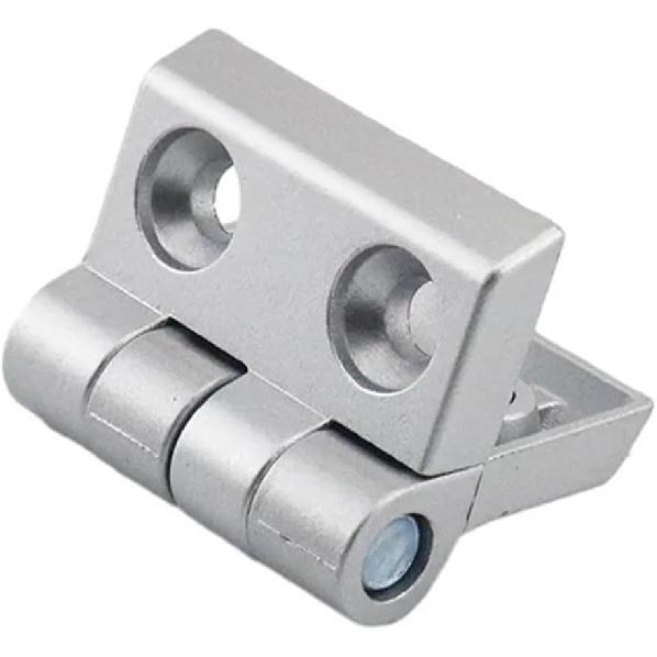 Zinc Alloy/Aluminum Alloy Industrial Hinge for Electrical Cabinet and Machinery Doors - Aluminum Hardware Fitting Metal Hinge 1Pcs(ZDC-A4040-black)