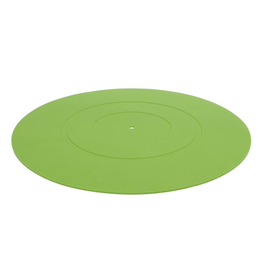 Turntable Mat Record Platter Slipmat Rubber Record Player Mat Universal for LP Record Players Reduce Noise Tighter Bass