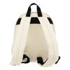Paul Joe Accessories Quilted Backpack with Embroidered Cat Ivory & PJA-B1094 Design,