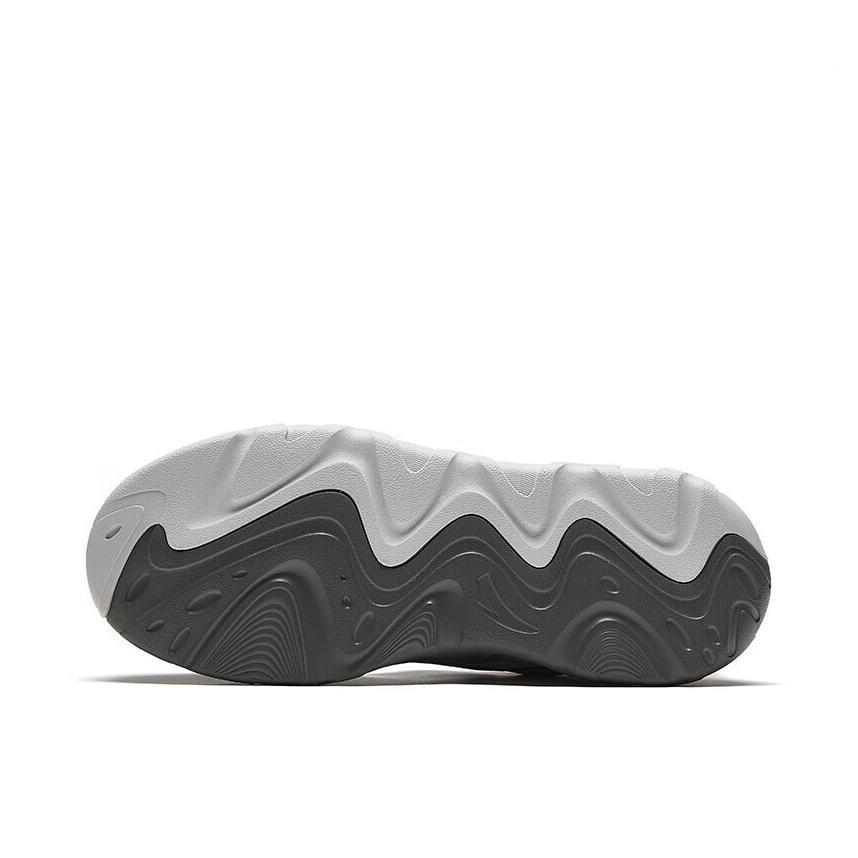New Anta Back Wave 1.0 Slip Resistant, Abrasion Resistant, Thermal Mid Top Casual Shoes Women's Black Gray 922448916-3