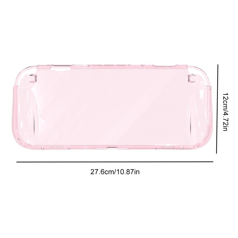 For Switch 2 Handheld Gaming Console TPU Case Protective Cover Shockproof Transparent Protector Shell For Nintendo